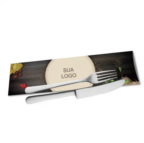 Saquinho porta talher personalizado