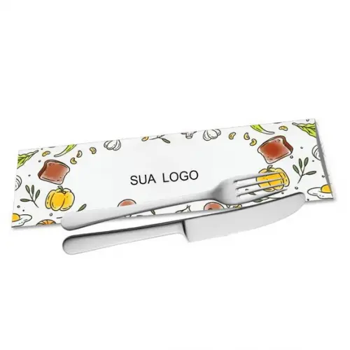 Saquinho porta talher personalizado