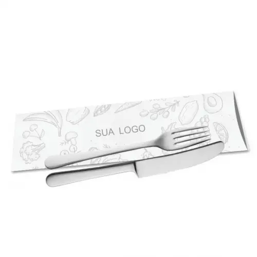 Saquinho porta talher personalizado