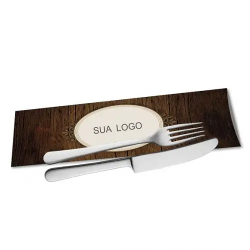 Saquinho porta talher personalizado