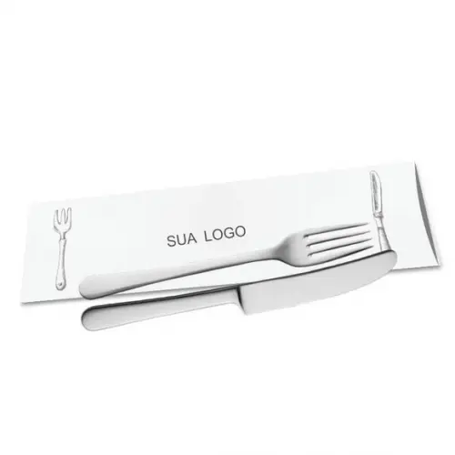 Saquinho porta talher personalizado