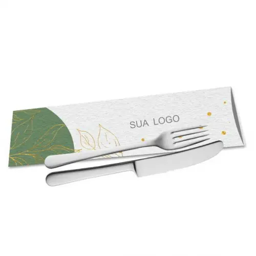 Saquinho porta talher personalizado