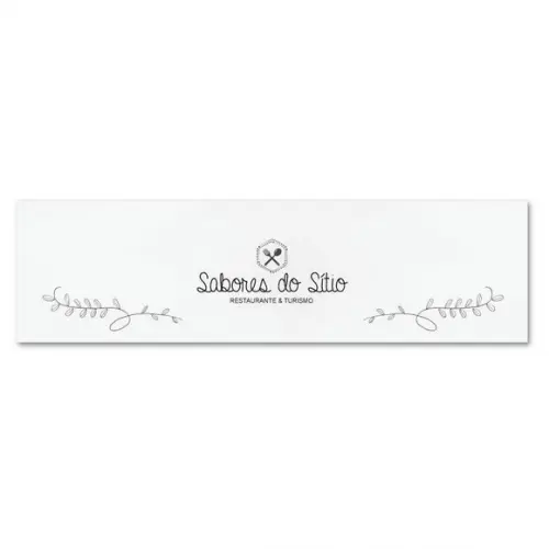 Saquinho porta talher personalizado