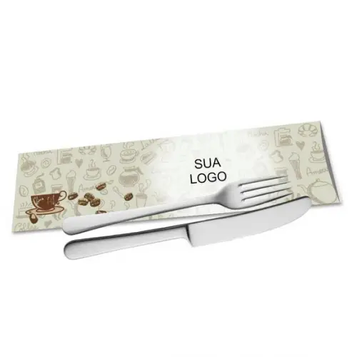 Saquinho porta talher personalizado