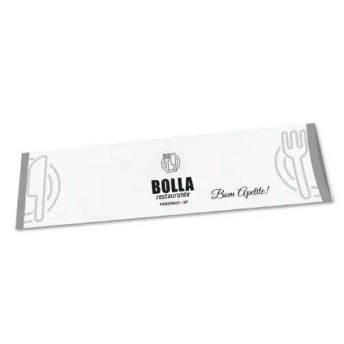Saquinho porta talher personalizado