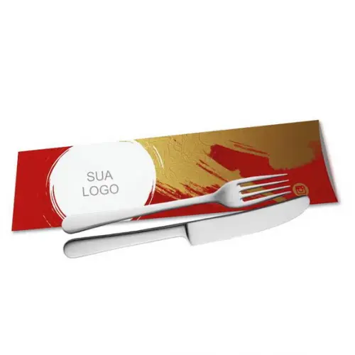 Saquinho porta talher personalizado