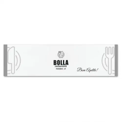 Saquinho porta talher personalizado