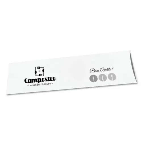 Saquinho porta talher personalizado