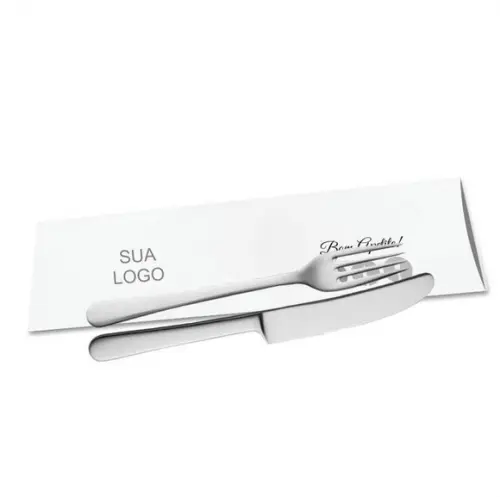 Saquinho porta talher personalizado