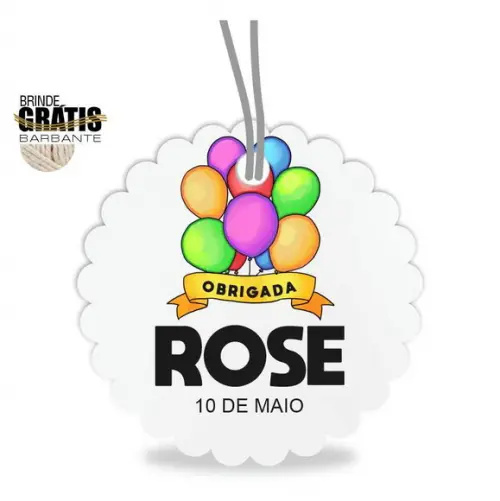 Tag Aniversário Escalope