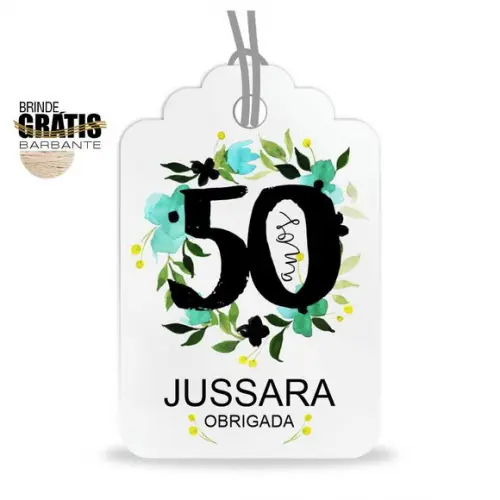 Tag Aniversário Etiqueta