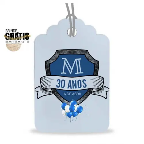 Tag Aniversário Etiqueta