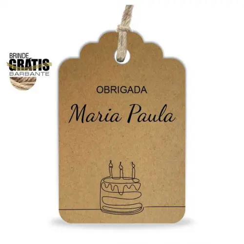 Tag Aniversário Etiqueta