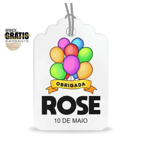 Tag Aniversário Etiqueta
