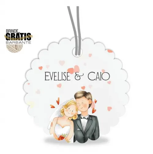 Tag Casamento Escalope Noivinhos