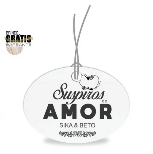 Tag casamento oval suspiros de amor