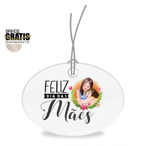 Tag Dia das Mães Personalizada, Mod.03