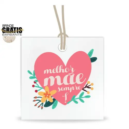 Tag Dia das Mães Personalizada, Mod.02
