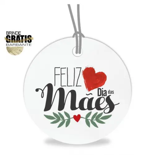Tag Dia das Mães Personalizada, Mod.06
