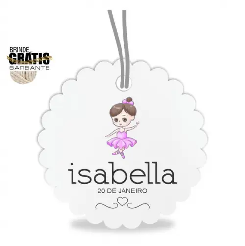 Tag infantil escalope bailarina