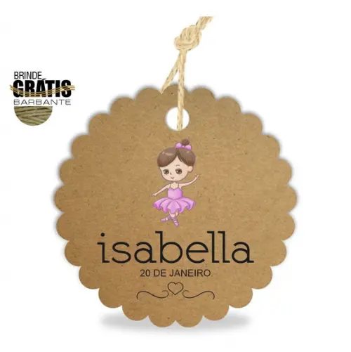 Tag infantil escalope bailarina