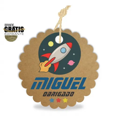 Tag infantil escalope foguete astronauta