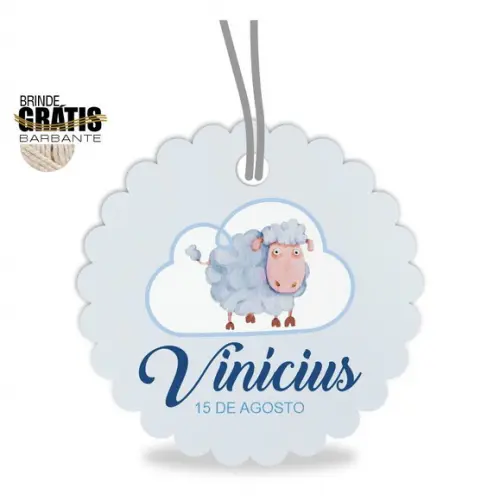 Tag infantil escalope ovelhinha