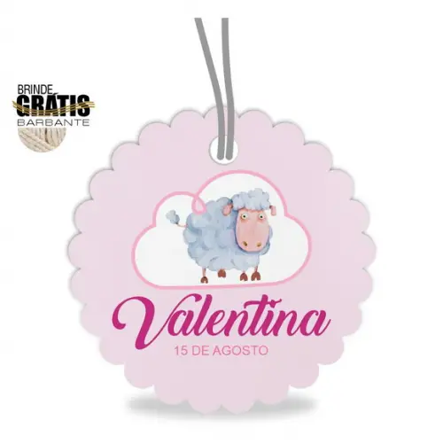 Tag infantil escalope ovelhinha