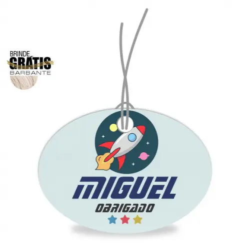 Tag infantil oval foguete astronauta
