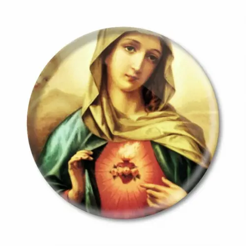Boton Imaculado Coração de Maria