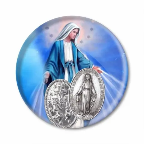 Boton Nossa Senhora da Medalha Milagrosa