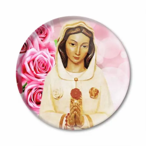 Boton Nossa Senhora da Rosa Mística