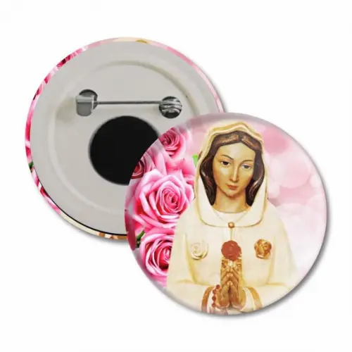 Boton Nossa Senhora da Rosa Mística