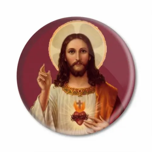 Boton Sagrado Coração de Jesus