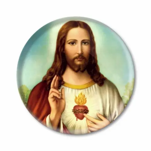 Boton Sagrado Coração de Jesus