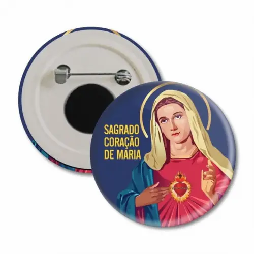 Boton Sagrado Coração de Maria