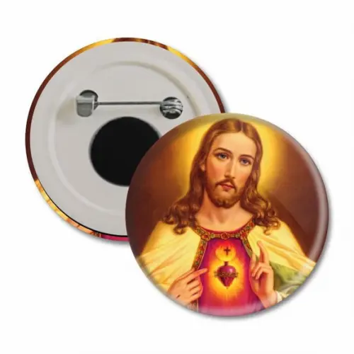 Boton Sagrado Coração de Jesus