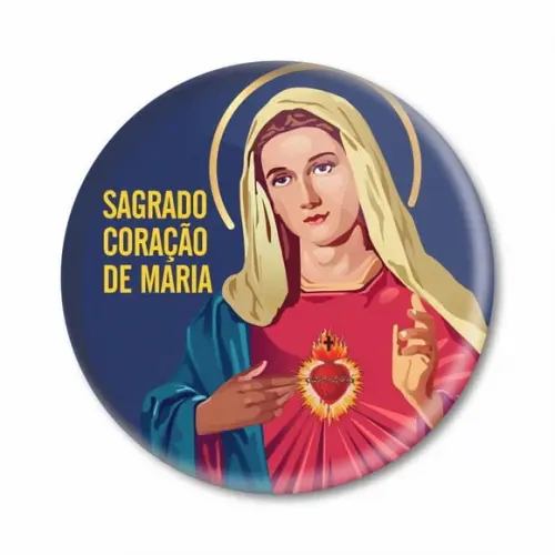 Boton Sagrado Coração de Maria