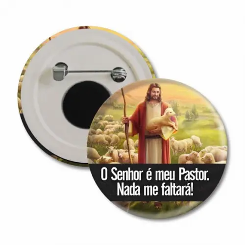 Boton Salmo 23 - Jesus Cristo
