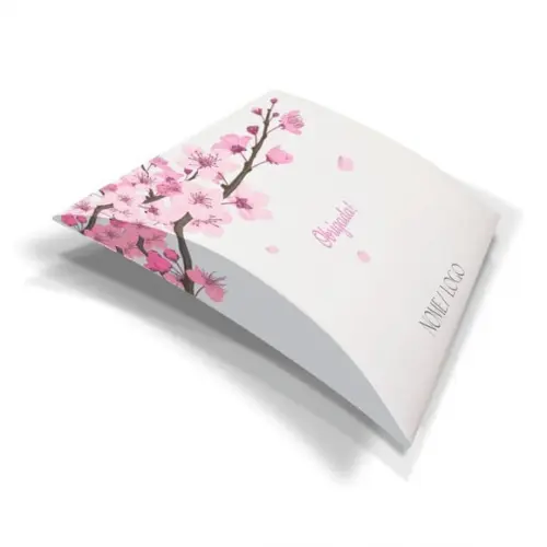 Caixa Travesseiro / Almofada Personalizada. Floral Mod17