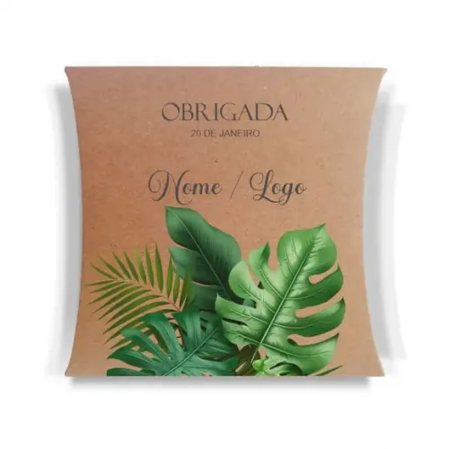 Caixa Travesseiro / Almofada Personalizada. Floral Mod64
