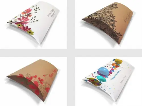 Caixa Travesseiro / Almofada Personalizada. Floral. Mod57
