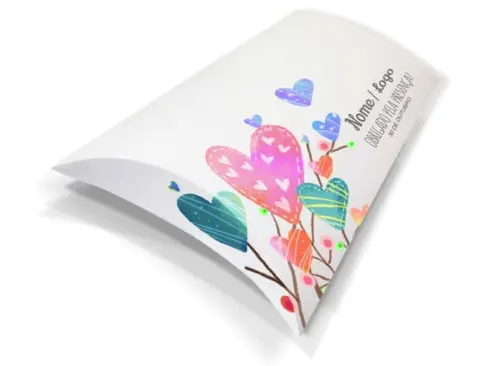 Caixa Travesseiro / Almofada Personalizada. Floral. Mod85