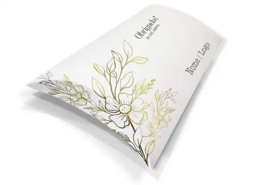 Caixa Travesseiro / Almofada Personalizada. Floral. Mod79