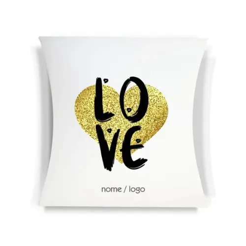 Caixa Travesseiro / Almofada Personalizada. Love. Mod89