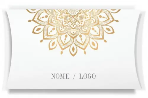 Caixa Travesseiro / Almofada Personalizada. Mandala. Mod15