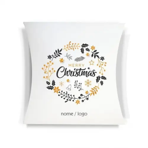 Caixa Travesseiro / Almofada Personalizada. Natal. Mod90