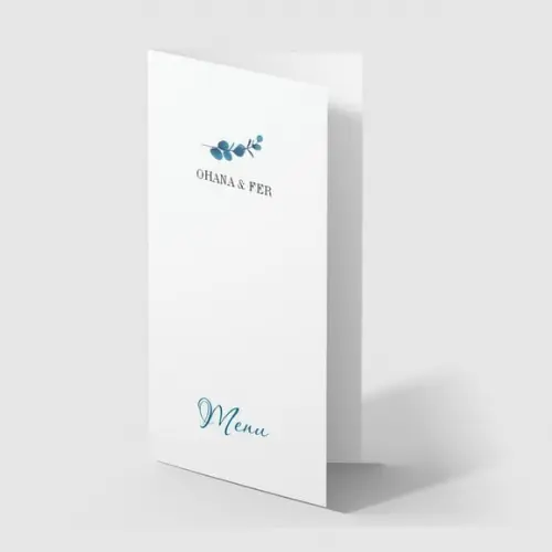 Cardápio / Menu Personalizado Casamento e Festas