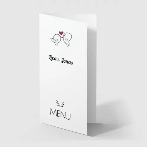 Cardápio / Menu Personalizado Casamento e Festas