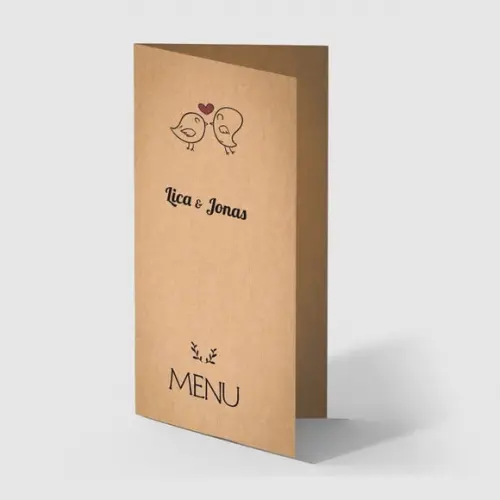 Cardápio / Menu Personalizado Casamento e Festas